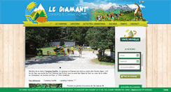 Desktop Screenshot of campingdiamant.com