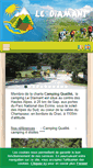 Mobile Screenshot of campingdiamant.com